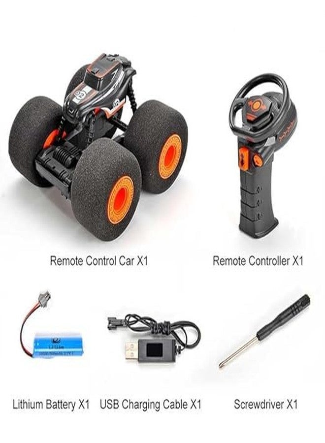 VIKINGS 360 RC Stunt Car Toys 2.4G Sponge Wheel Bounce Radio Control Stunt Programming Toys Foam Wheel Remote Control Car for Kids Multicolor - Image 2